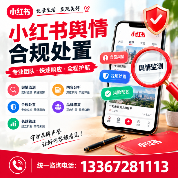 通化小红书舆情合规处置